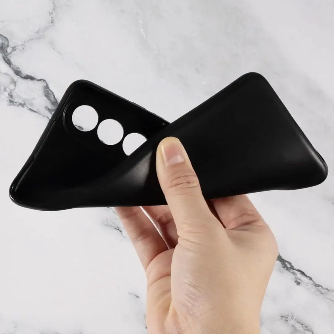 Selected Dun TPU Hoesje OnePlus Nord CE 4 - Matte Zwart