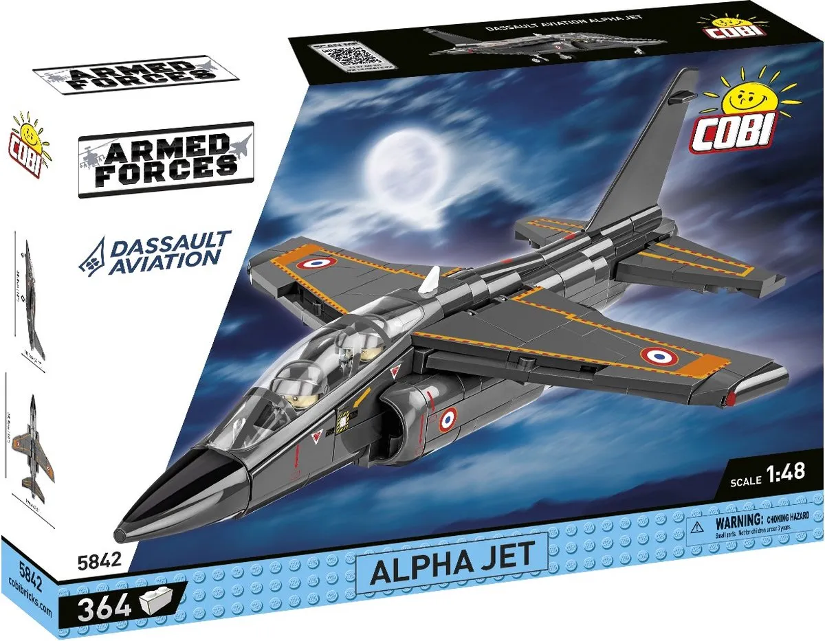 Cobi Alpha Jet COBI-5842 - 364 Onderdelen - Meerkleurig