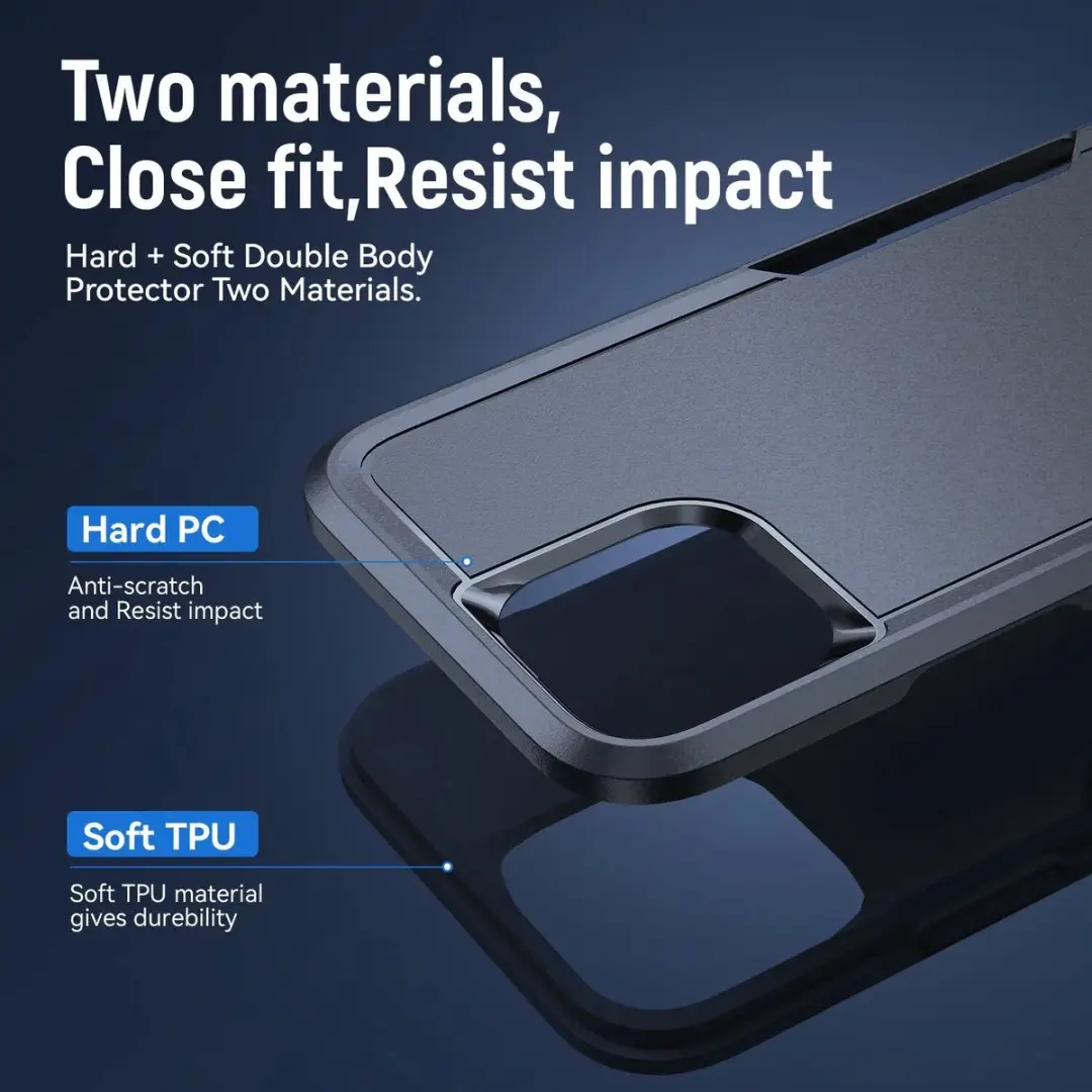 Selected Back Cover iPhone 13 Pro Max Blauw