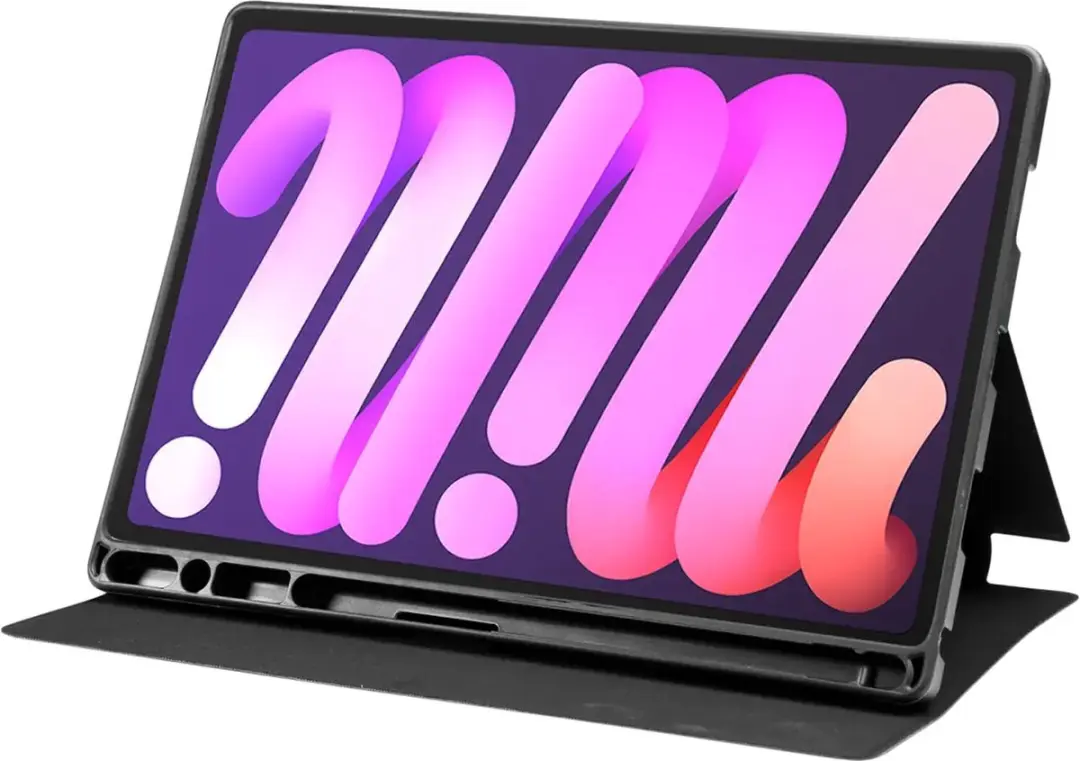 Samsung Galaxy Tab A8 2021 Hoes - Luxe Tri-Fold Book Case - Zwart