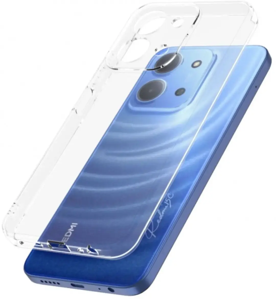 Selected Transparant TPU Hoesje Xiaomi Redmi 15C
