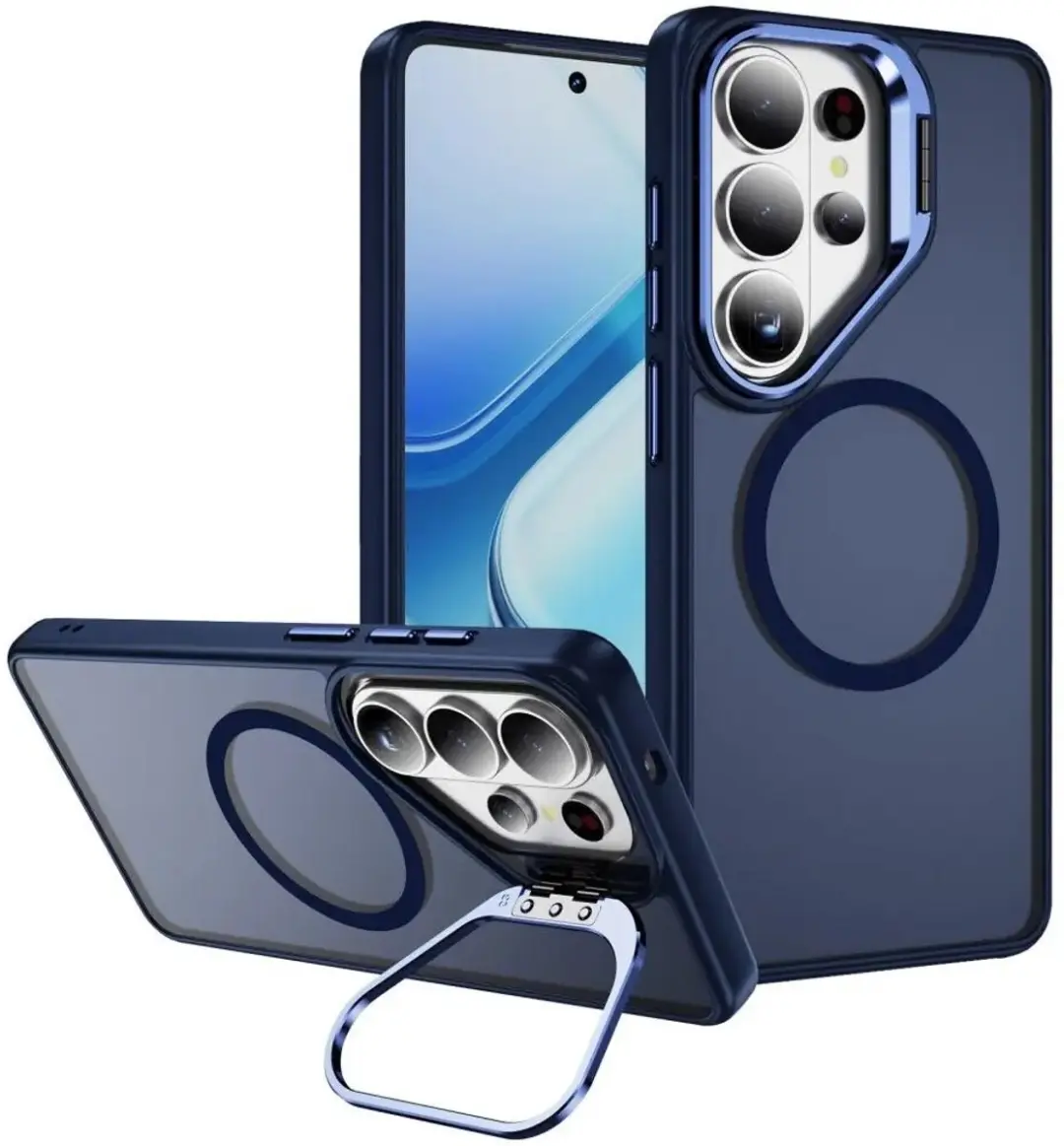 Selected Hoesje Samsung Galaxy S26 Ultra MagSafe Blauw