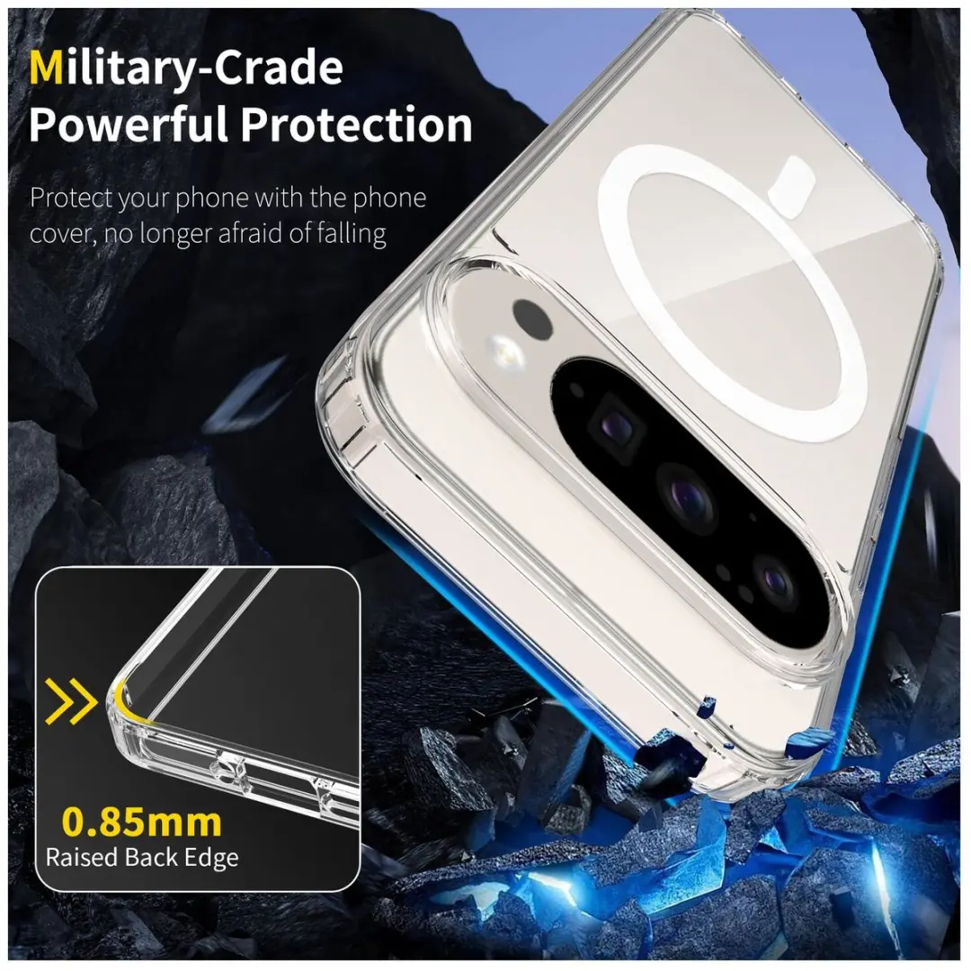 Selected by GSMpunt Google Pixel 10/10 Pro MagSafe Hoesje - Transparant