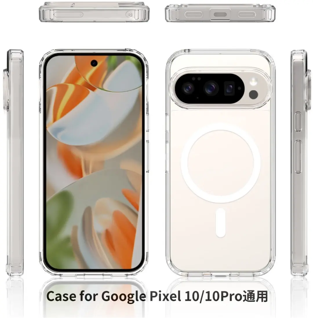 Selected by GSMpunt Google Pixel 10/10 Pro MagSafe Hoesje - Transparant