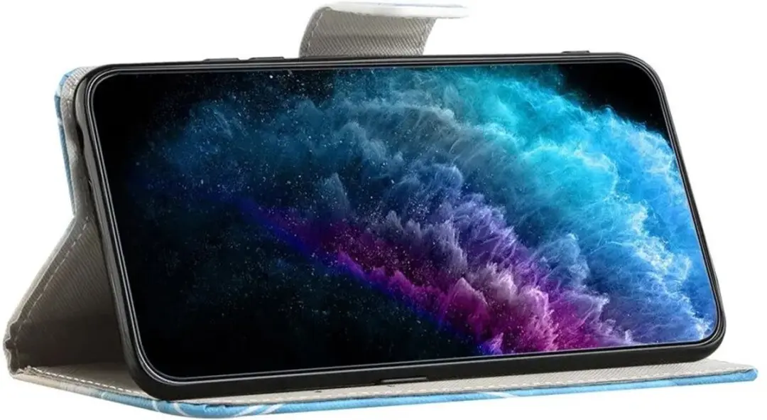 Selected Hoesje Samsung Galaxy A37 Book Case - Magneet Sluiting - 2 Pasjes - Zwart