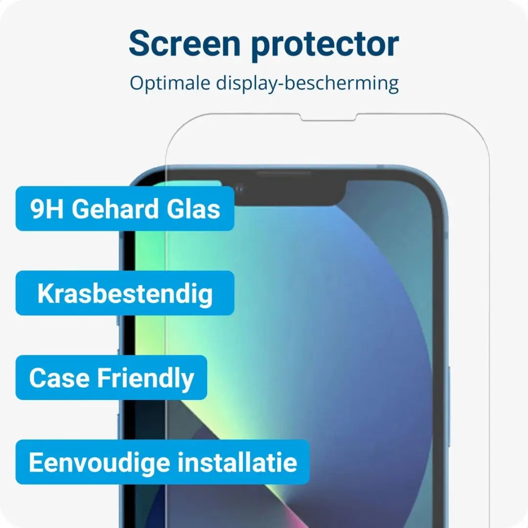 Selected iPhone 15 Pro Beschermset - Transparant