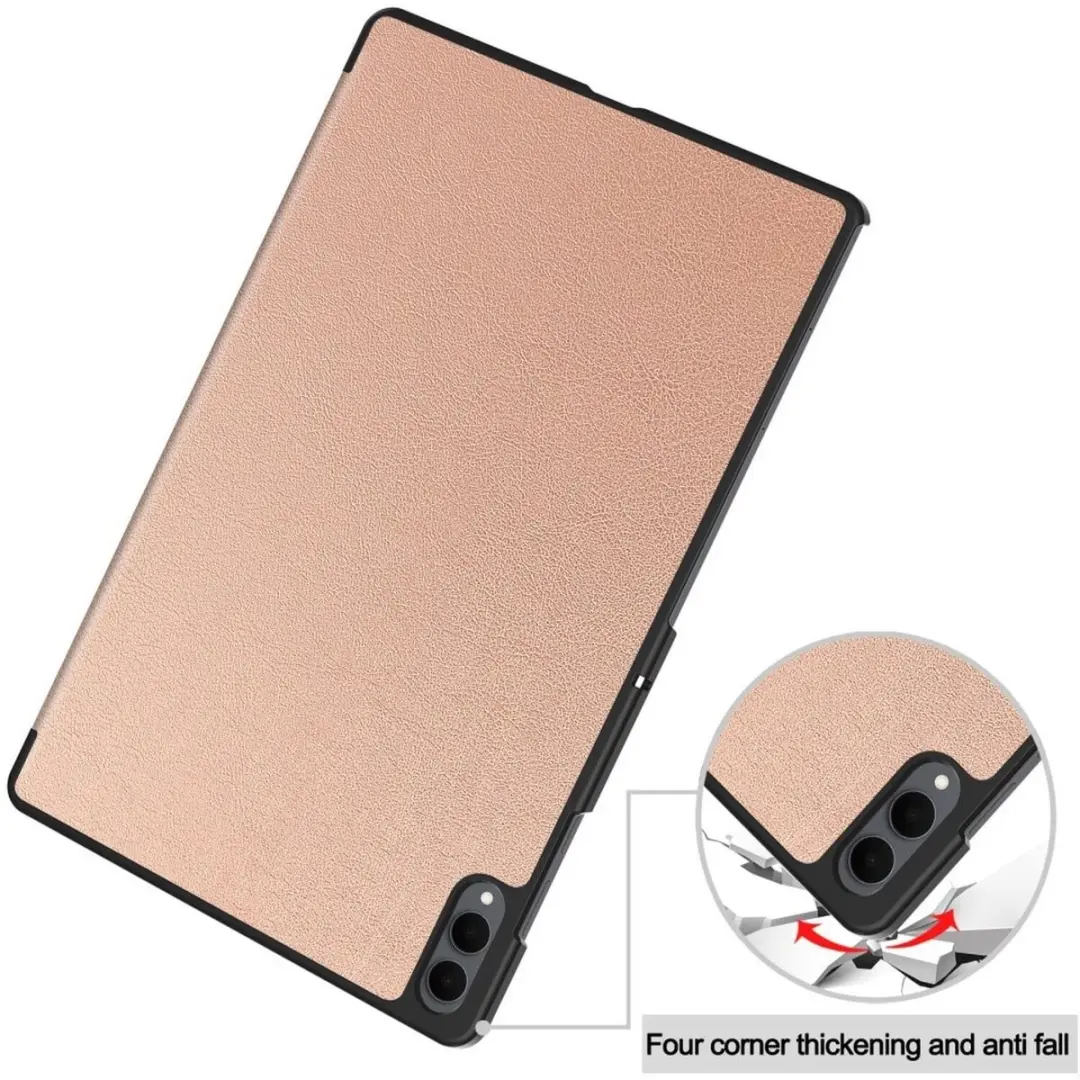 Selected by GSMpunt Samsung Galaxy Tab S11 Ultra Book Case - Roze Goud