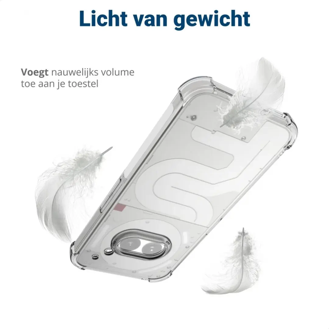 Selected by GSMpunt Transparant Hoesje Nothing Phone (2a) Plus - afbeelding 6 van 6