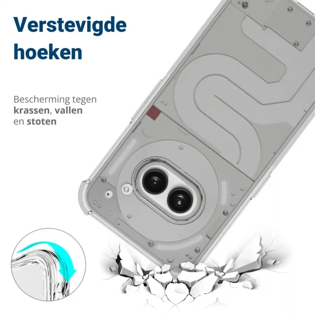 Selected by GSMpunt Transparant Hoesje Nothing Phone (2a) Plus