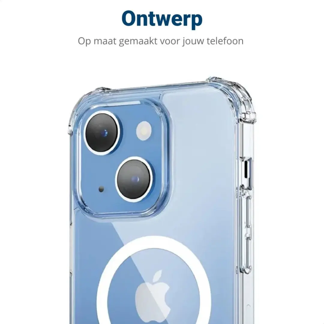 Selected Transparant TPU Hoesje iPhone 15 - MagSafe - afbeelding 6 van 6
