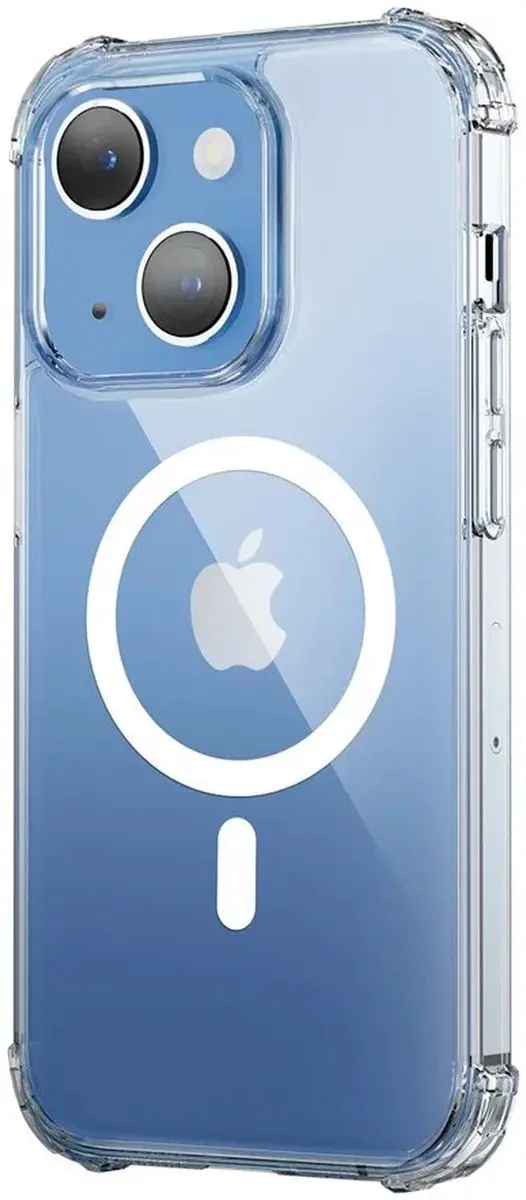 Selected Transparant TPU Hoesje iPhone 15 - MagSafe