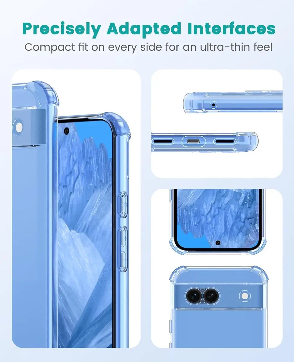 Selected Google Pixel 8a TPU Hoesje - Transparant - afbeelding 6 van 6