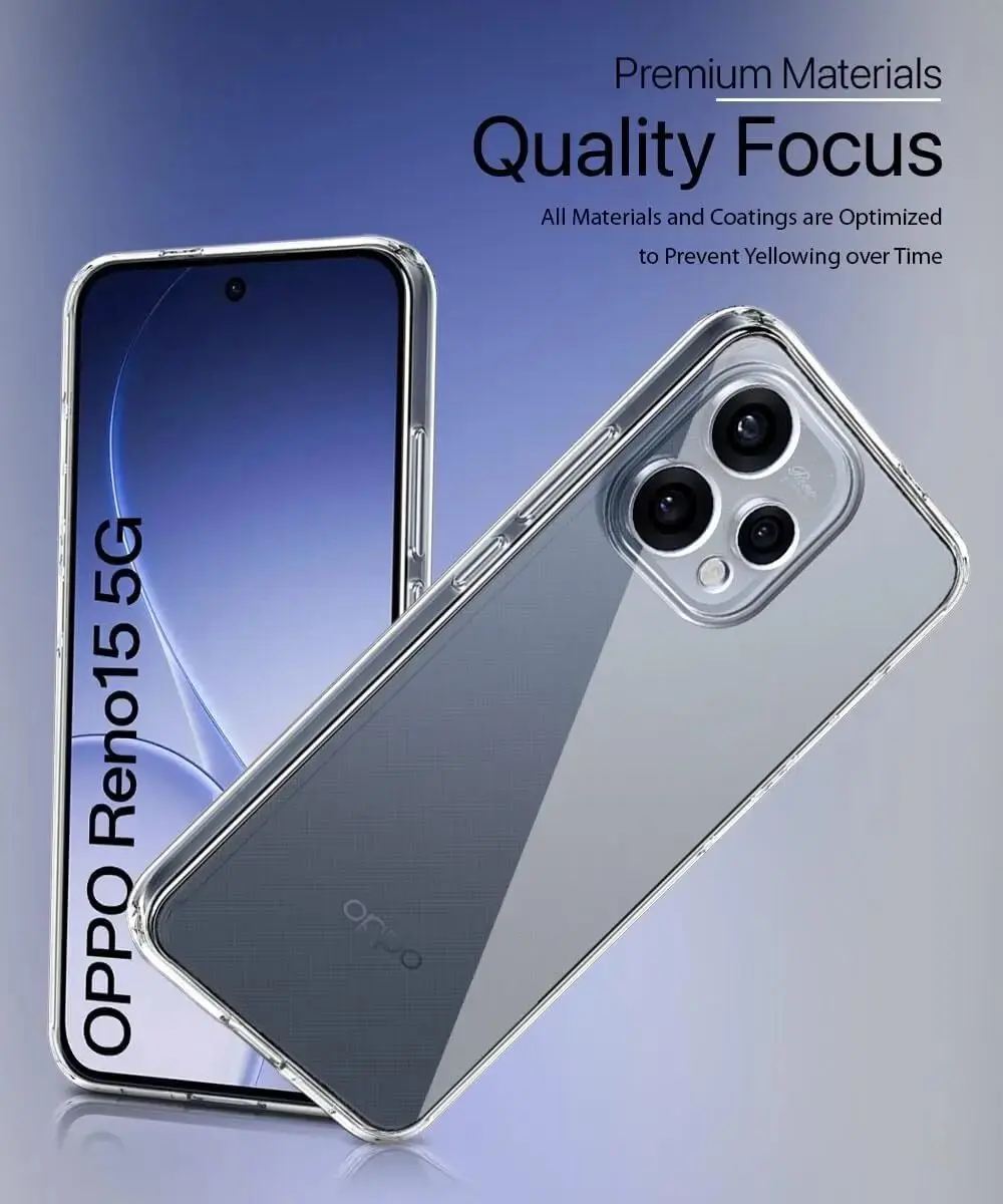 Selected by GSMpunt Transparant TPU Hoesje Oppo Reno 15F