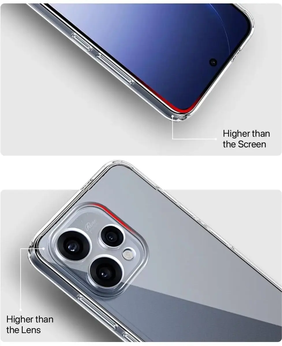 Selected by GSMpunt Transparant TPU Hoesje Oppo Reno 15F - afbeelding 6 van 6