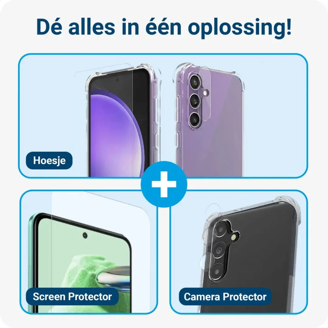 Selected Schokbestendig Hoesje Samsung Galaxy S23 FE - Transparant - afbeelding 6 van 6