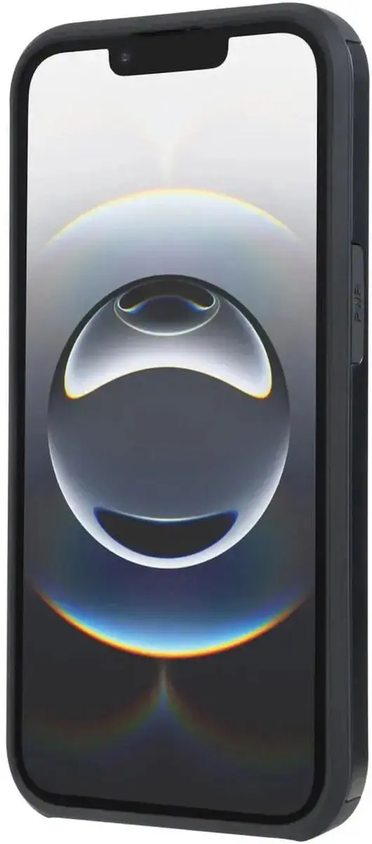 Selected Hoesje iPhone 17/16 Kaarthouder 2 Pasjes - Zwart
