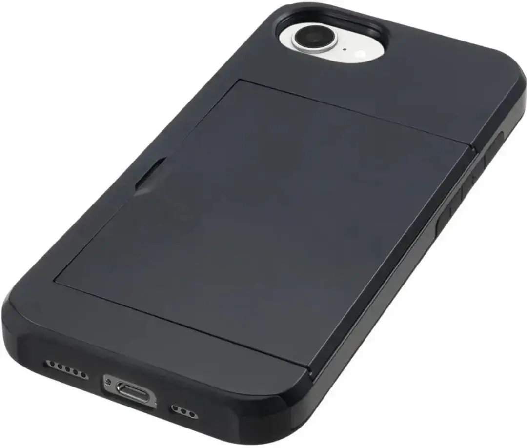 Selected Hoesje iPhone 17/16 Kaarthouder 2 Pasjes - Zwart - afbeelding 6 van 6