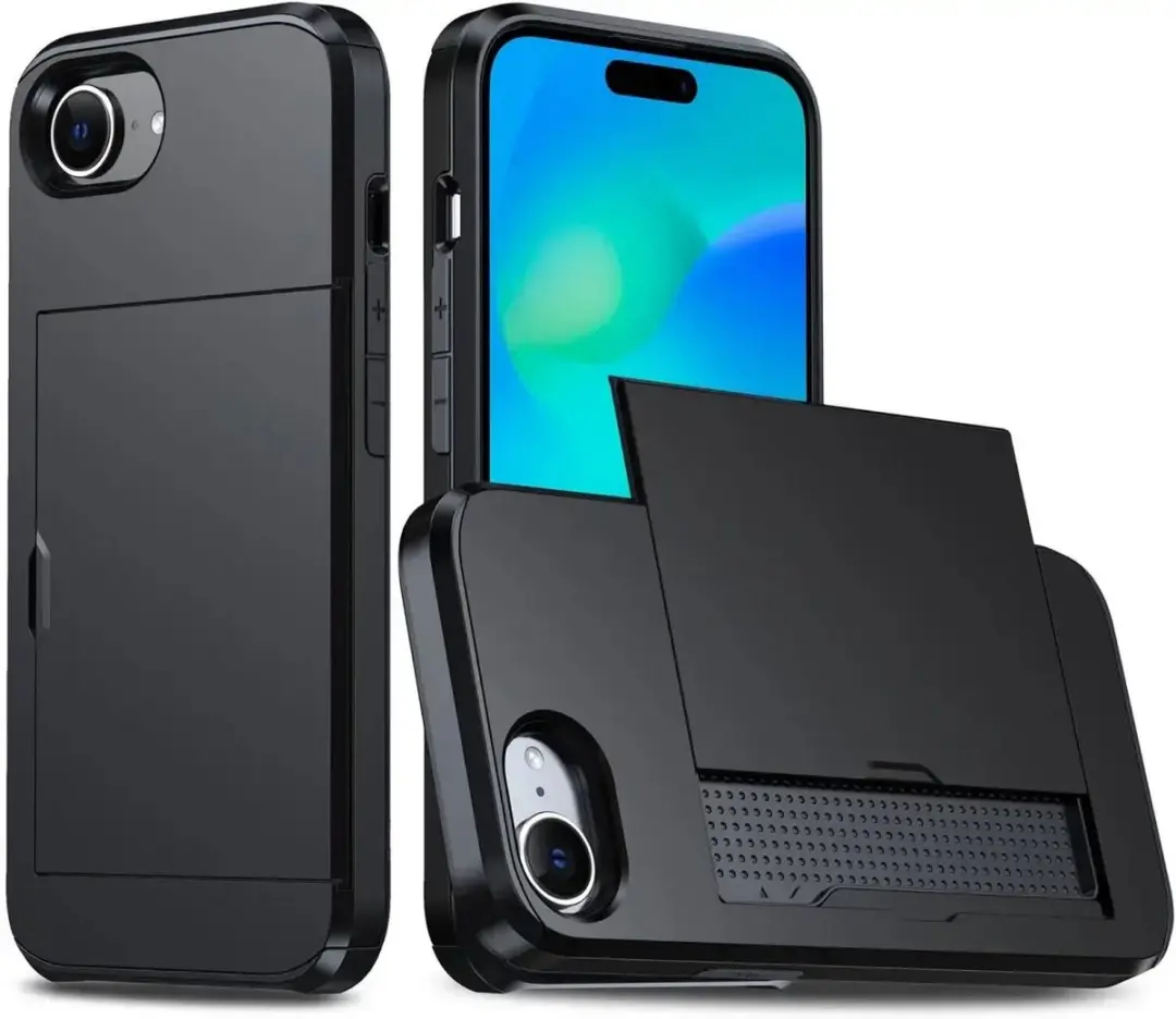 Selected Hoesje iPhone 17/16 Kaarthouder 2 Pasjes