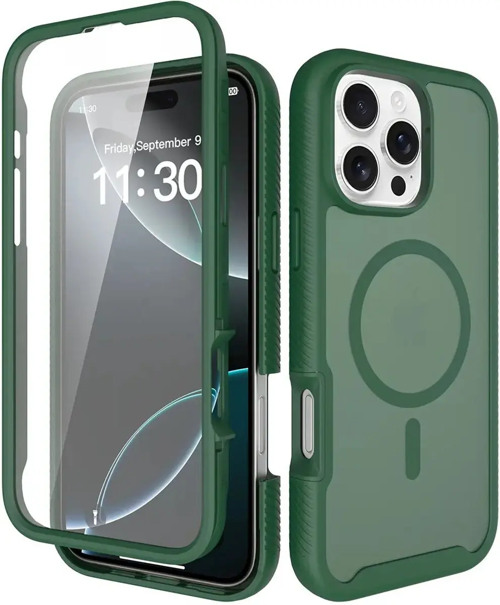 Selected Hoesje iPhone 16 Pro Max Matte Groen