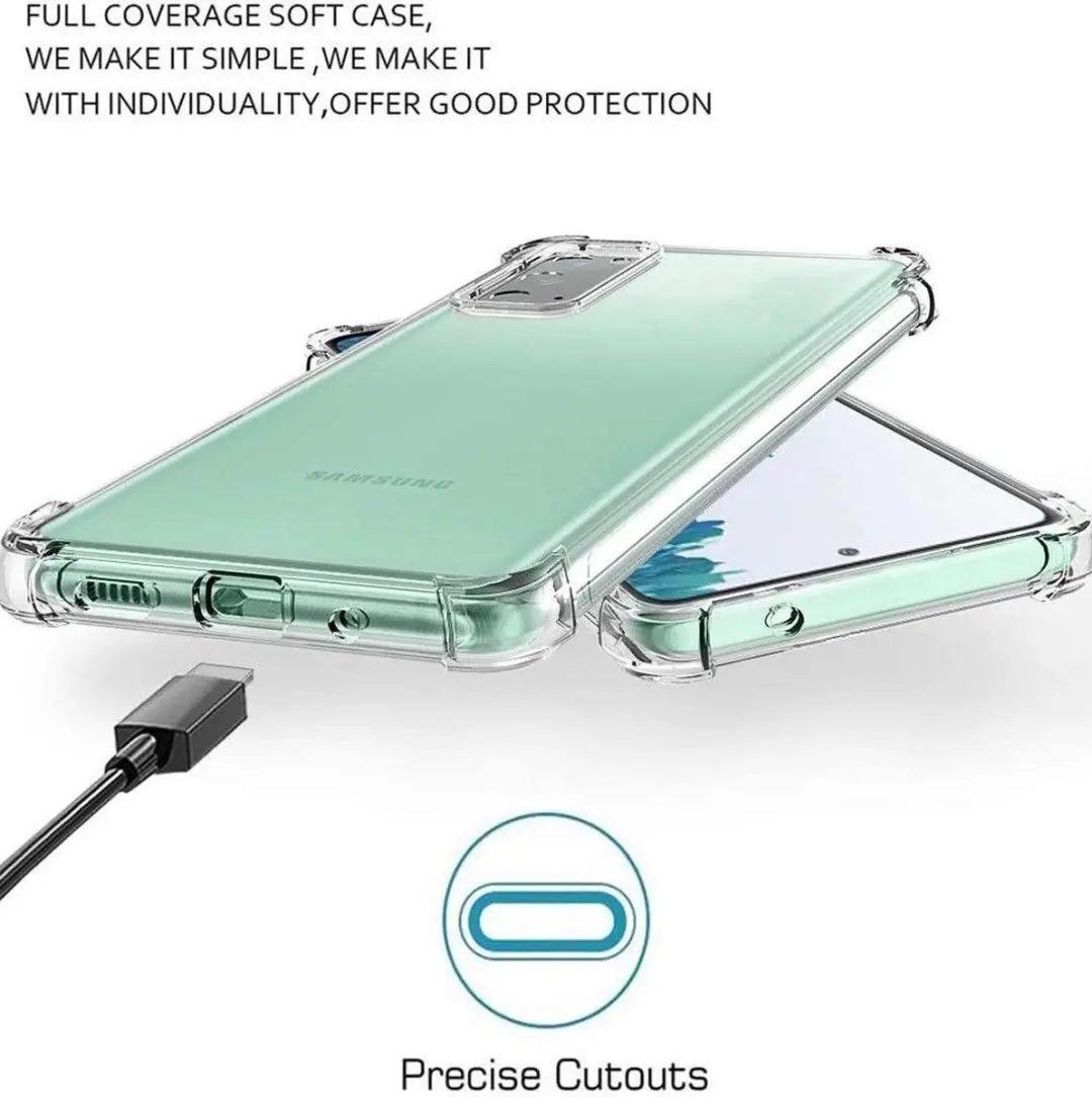 Selected Hoesje Schokbestendig TPU Transparant - Samsung Galaxy S20 FE