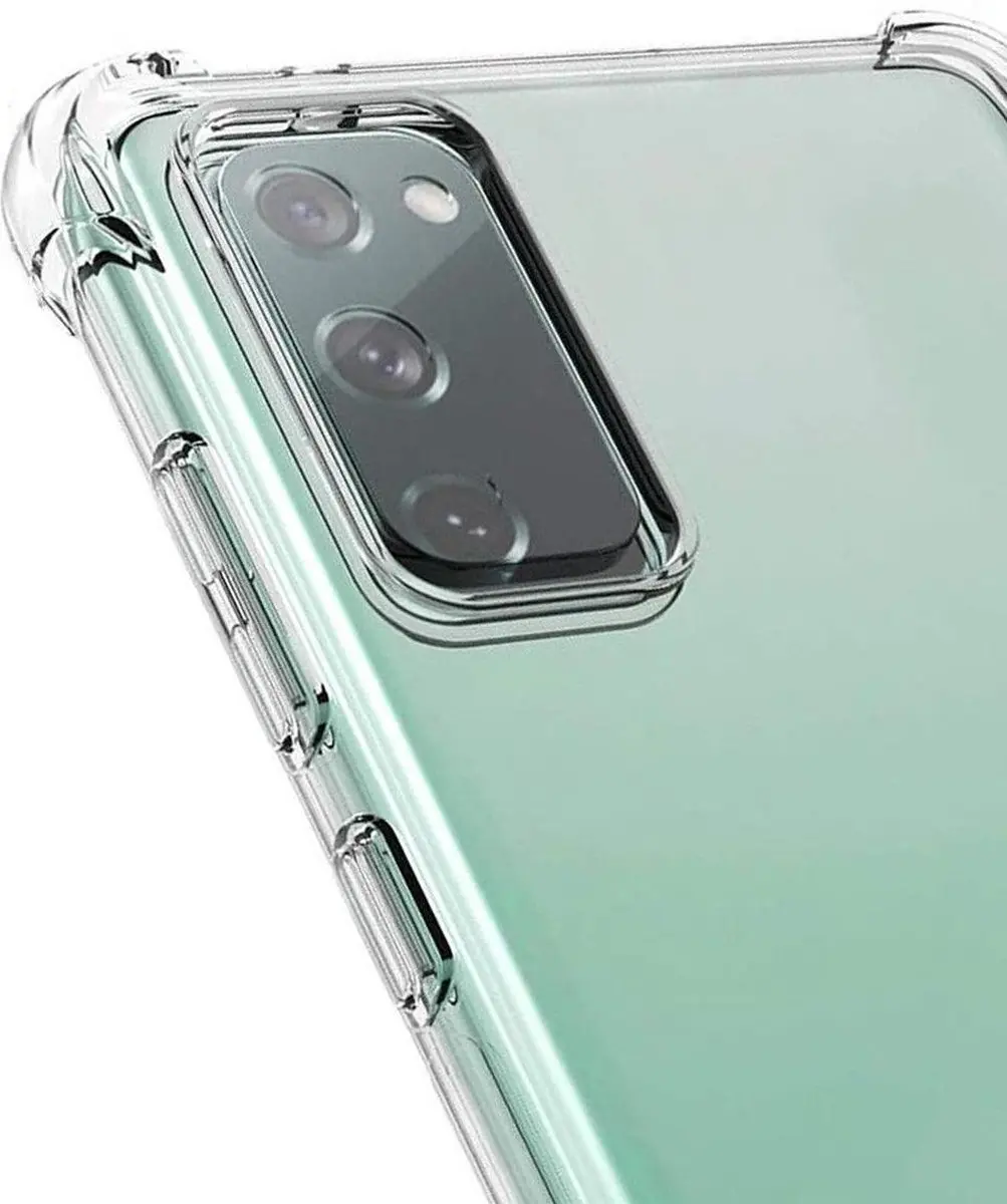 Selected Hoesje Schokbestendig TPU Transparant - Samsung Galaxy S20 FE
