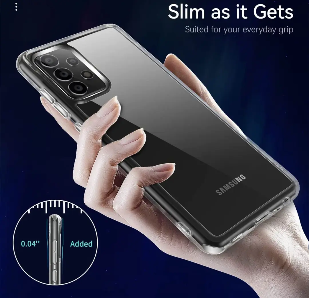 Selected Transparant TPU Hoesje Samsung Galaxy A33