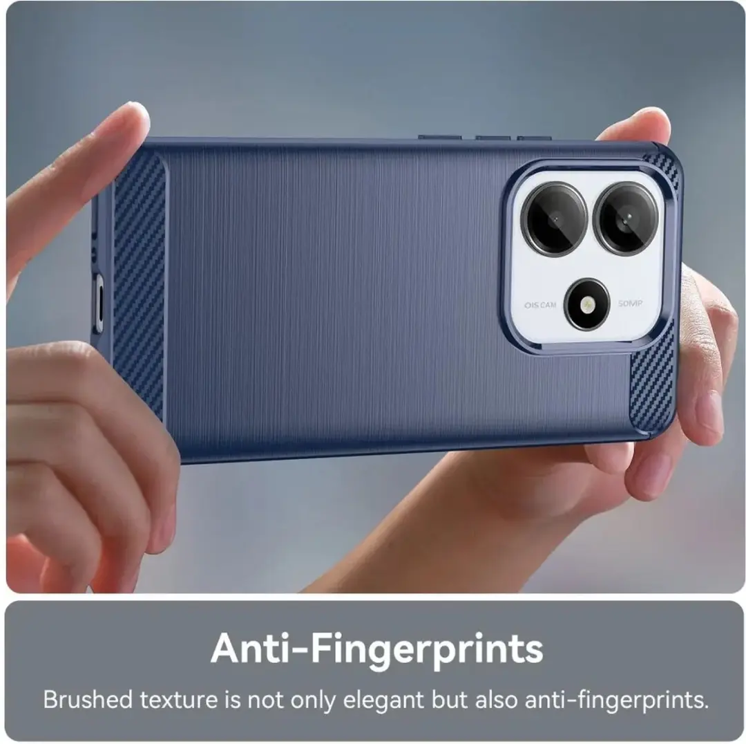 Selected TPU Hoesje Xiaomi Redmi Note 14 5G - Blauw