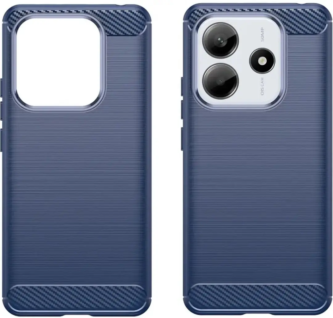 Selected TPU Hoesje Xiaomi Redmi Note 14 5G - Blauw