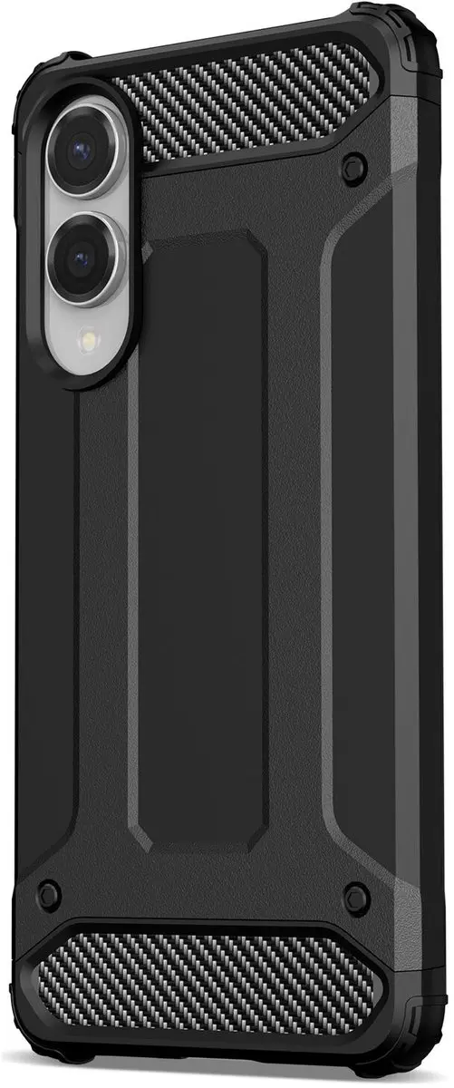 Selected Hoesje Samsung Galaxy S25 Edge Hybride Zwart