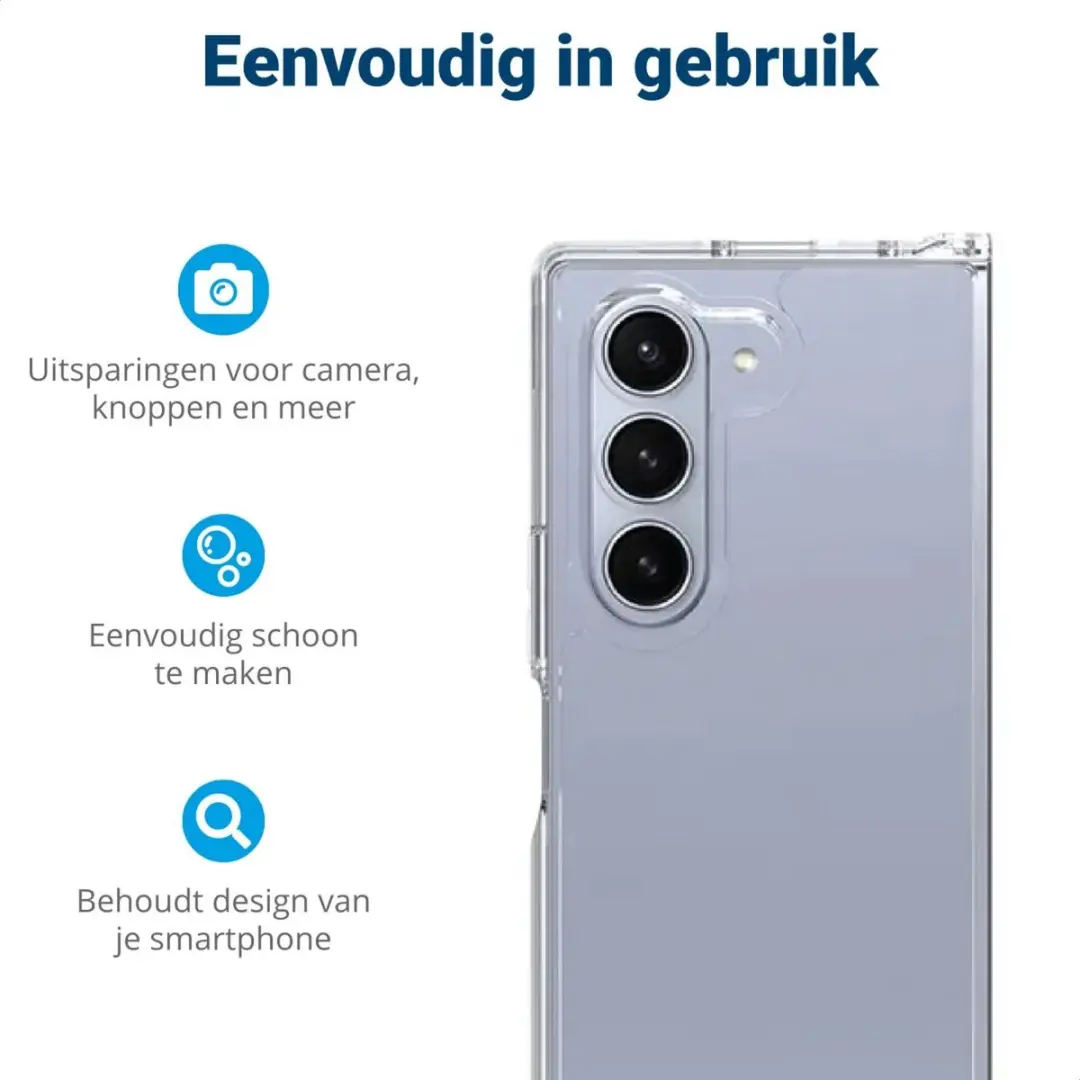 Selected Transparant Hoesje Samsung Galaxy Z Fold6 - MagSafe