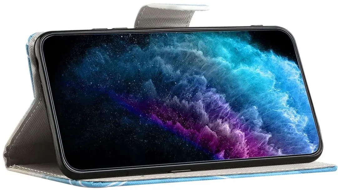 Selected Hoesje Samsung Galaxy A56 Bloemen Boom - Print - 2 Pasjes
