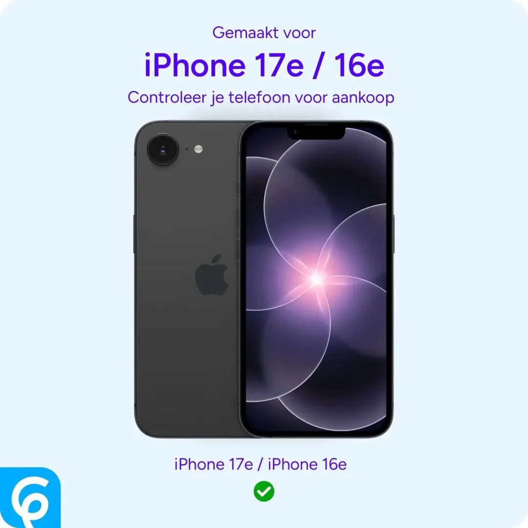 Selected Hoesje iPhone 16e/17e Matte Paars
