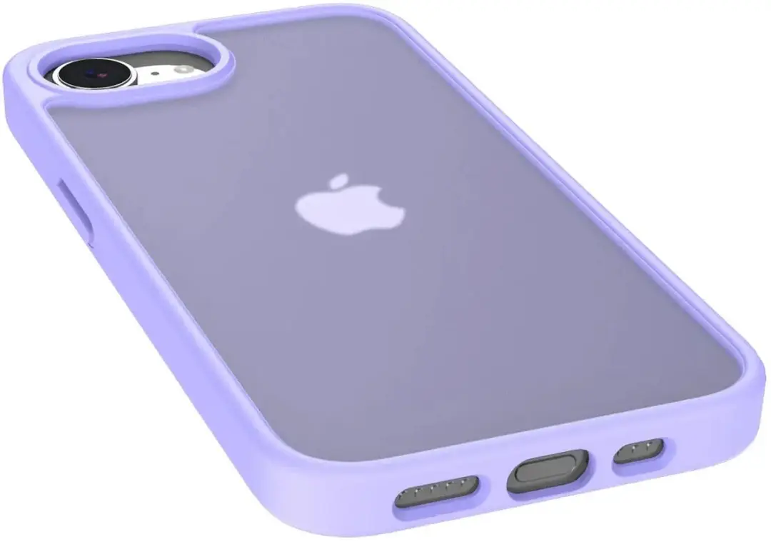 Selected Hoesje iPhone 16e/17e Matte Paars