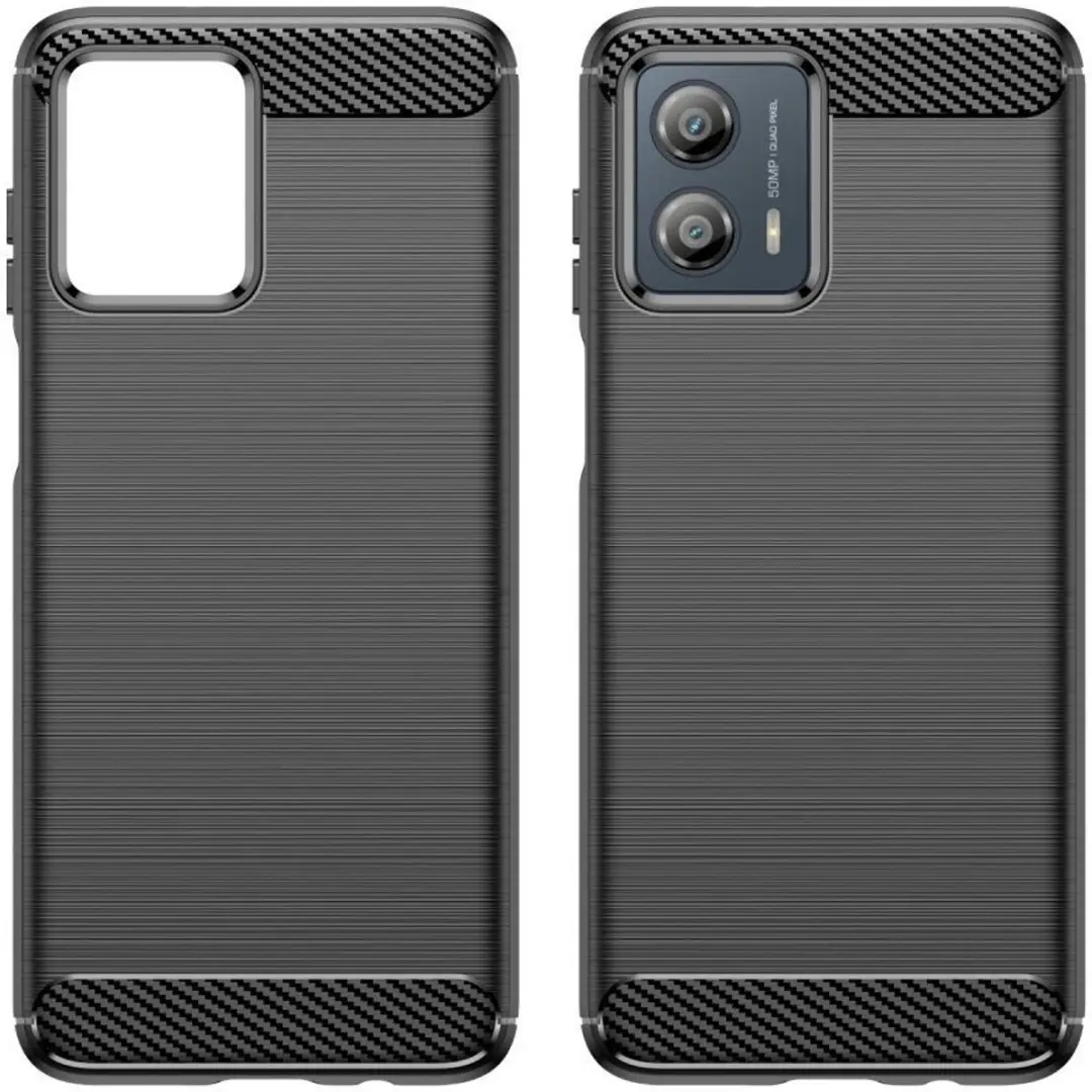 Selected TPU Hoesje Motorola Moto G53 - Zwart
