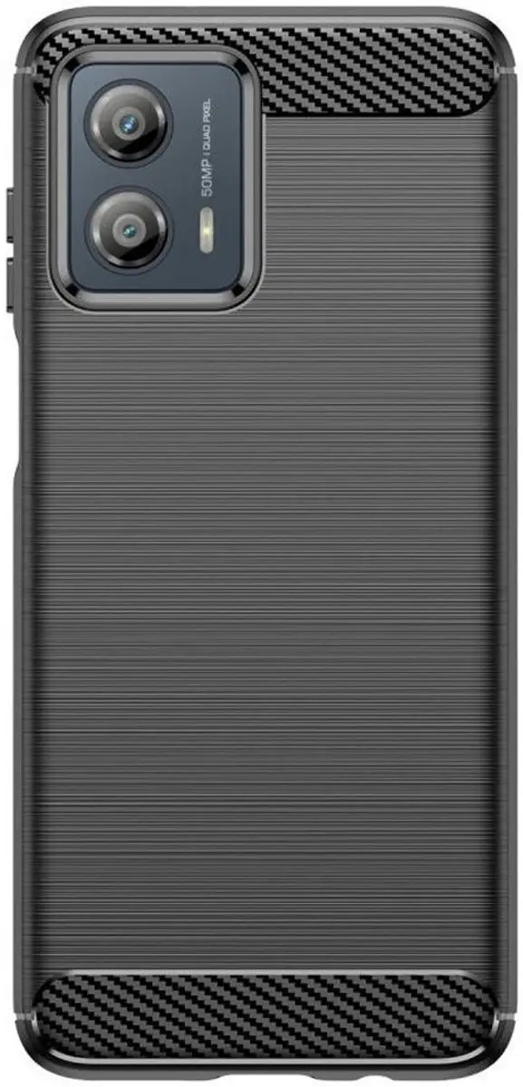 Selected TPU Hoesje Motorola Moto G53 - Zwart