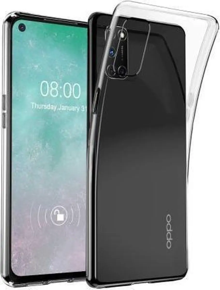 Selected Transparant TPU Hoesje Oppo A54 5G