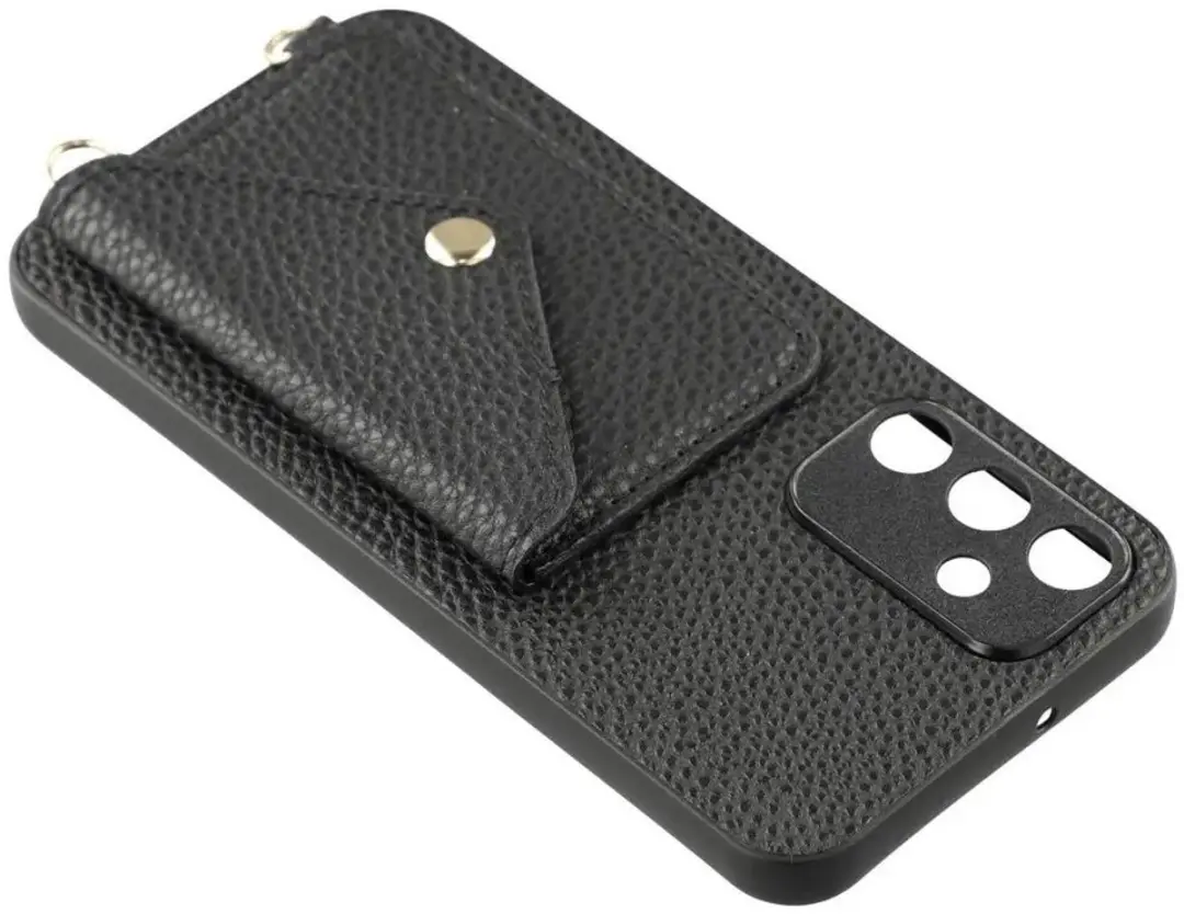Selected Hoes Samsung Galaxy A57 met Pasjeshouder - 3 Pasjes - Zwart