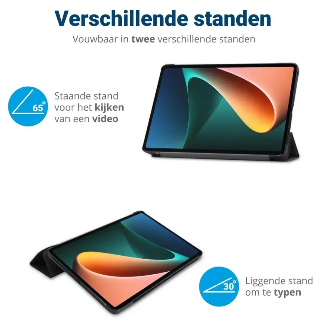 Selected Tablethoes Lenovo Tab M11/K11 Book Case - Kunstleder Tri-fold - Print