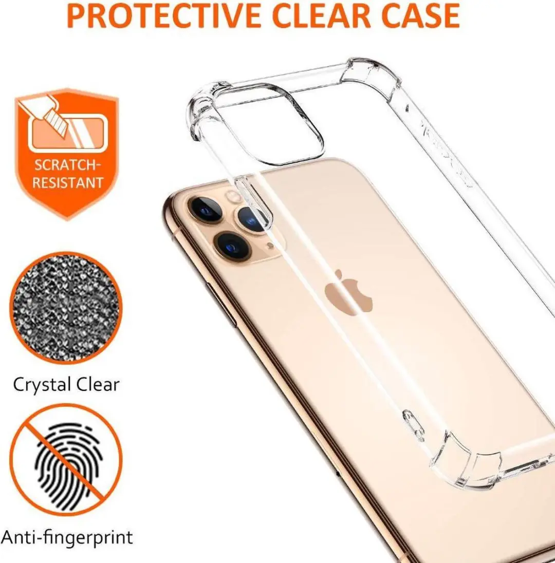 Selected Schokbestendig Hoesje iPhone 11 Pro Max - Transparant
