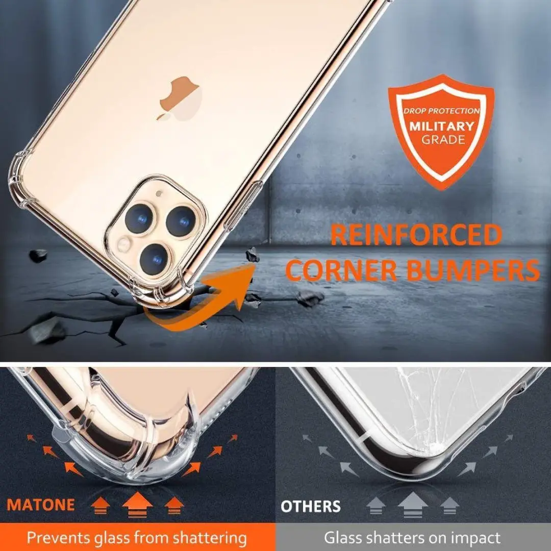 Selected Schokbestendig Hoesje iPhone 11 Pro Max - Transparant