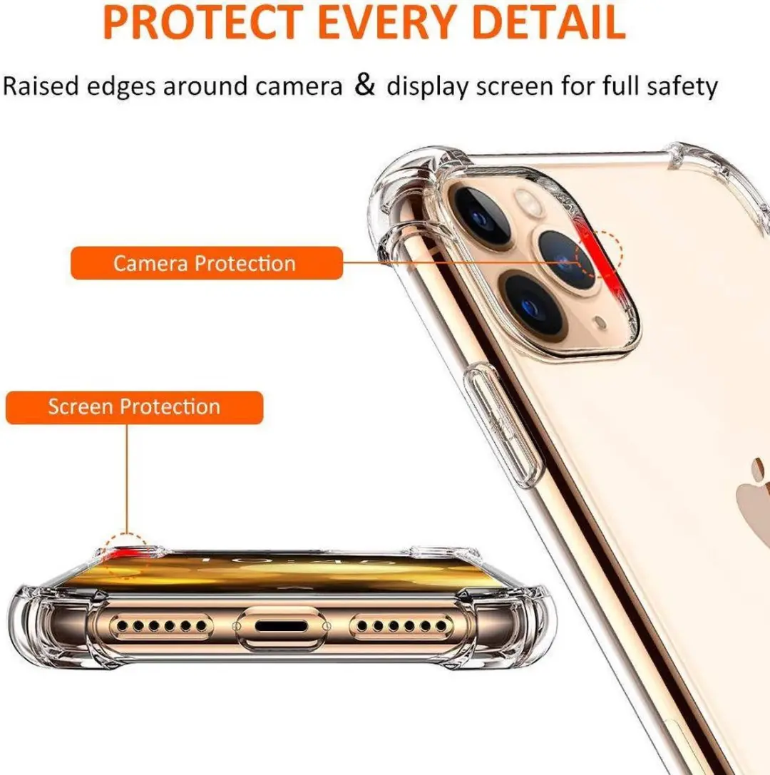 Selected Schokbestendig Hoesje iPhone 11 Pro Max - Transparant