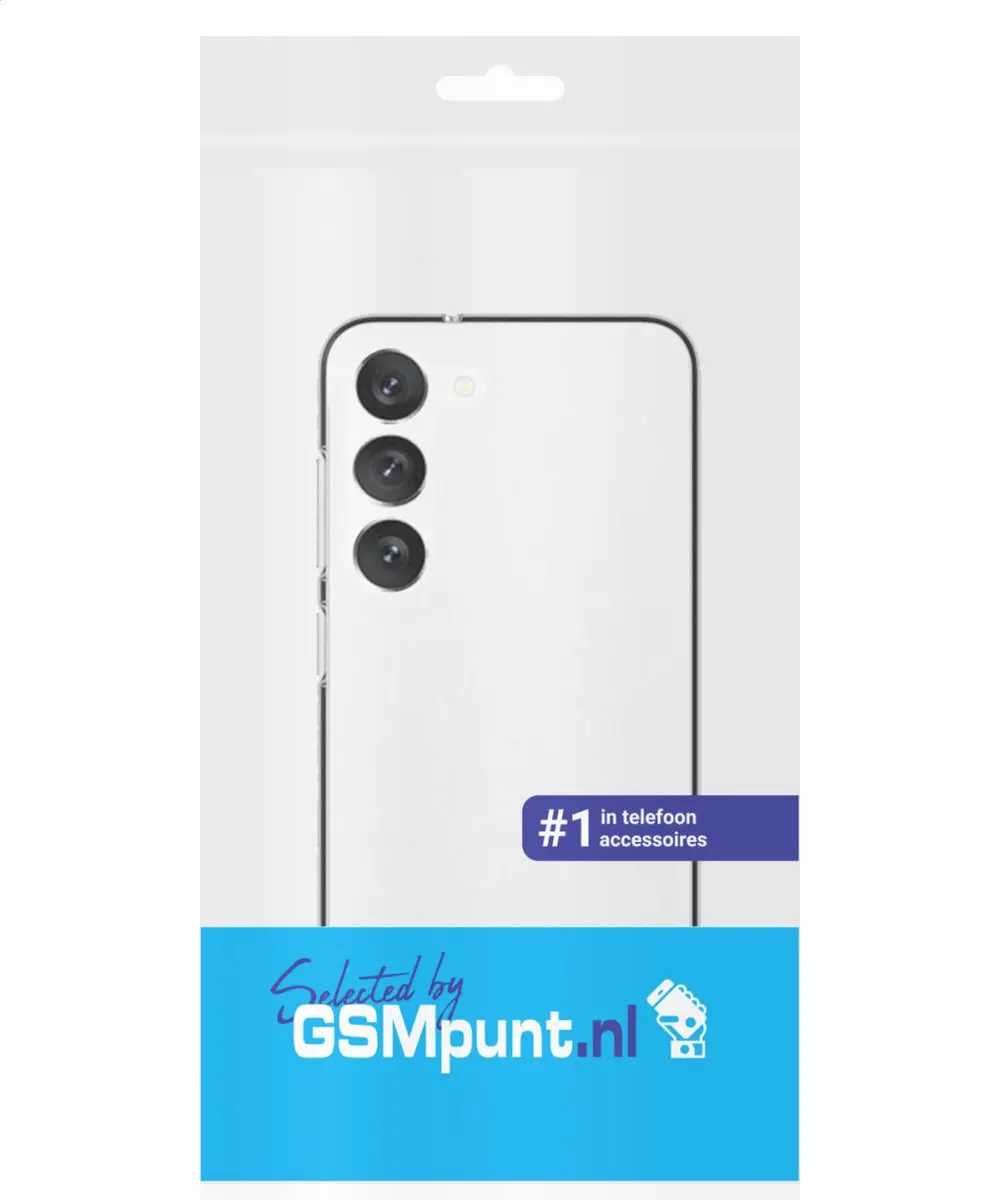 Selected by GSMpunt Samsung Galaxy S23 TPU Hoesje - Transparant