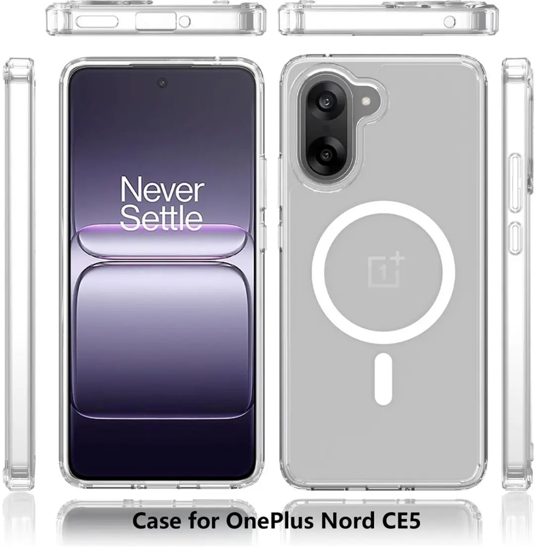 Selected OnePlus Nord CE5 Hoesje MagSafe Transparant