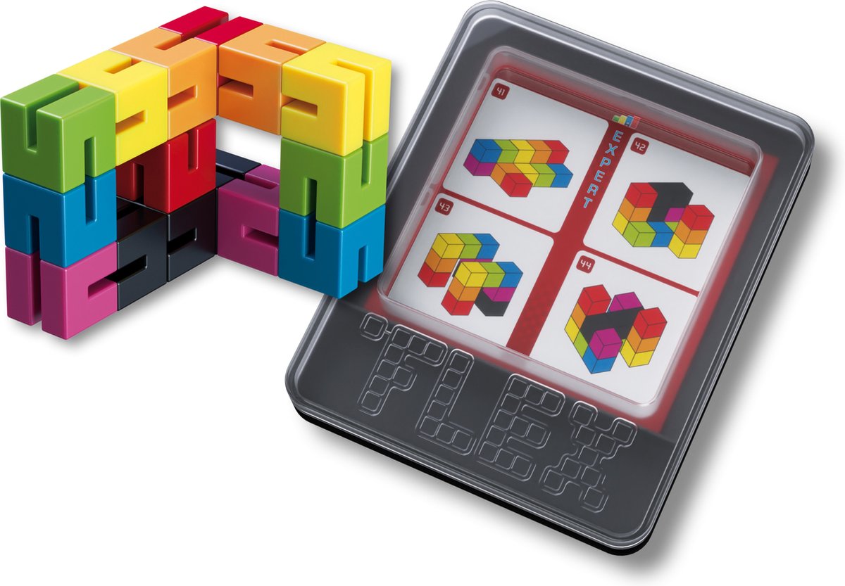 999 Games - Flex Puzzler XL - Breinbreker - Uitdagende puzzel als fidget toy - Stimuleert het ruimtelijk inzicht - Educatief spel - Fidget Toy - Solo spel - Klein cadeautje