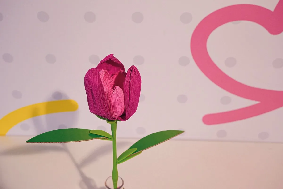 Clementoni iDea Geurende Bloemen Maken - Tulp 2 Stuks
