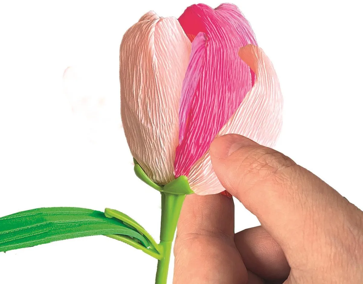 Clementoni iDea Geurende Bloemen Maken - Tulp 2 Stuks