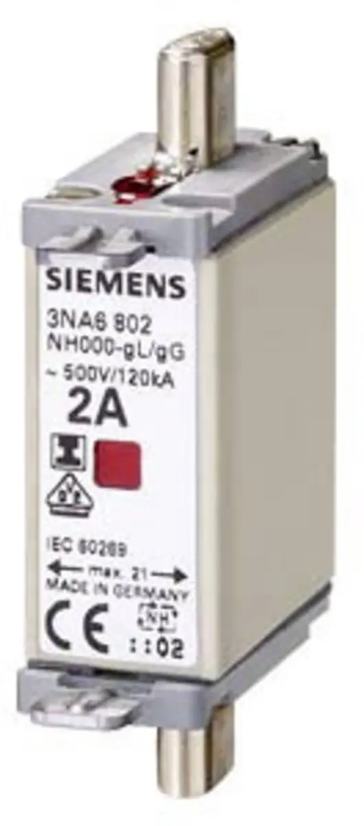 Siemens 3NA6822 Zekeringinzetstuk 63A 500V