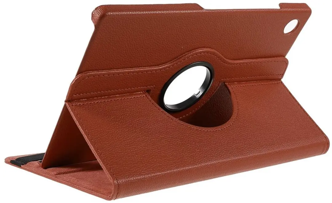 Selected Hoes 360° Book Case Samsung Galaxy Tab A11 Plus - 11 Inch - Bruin