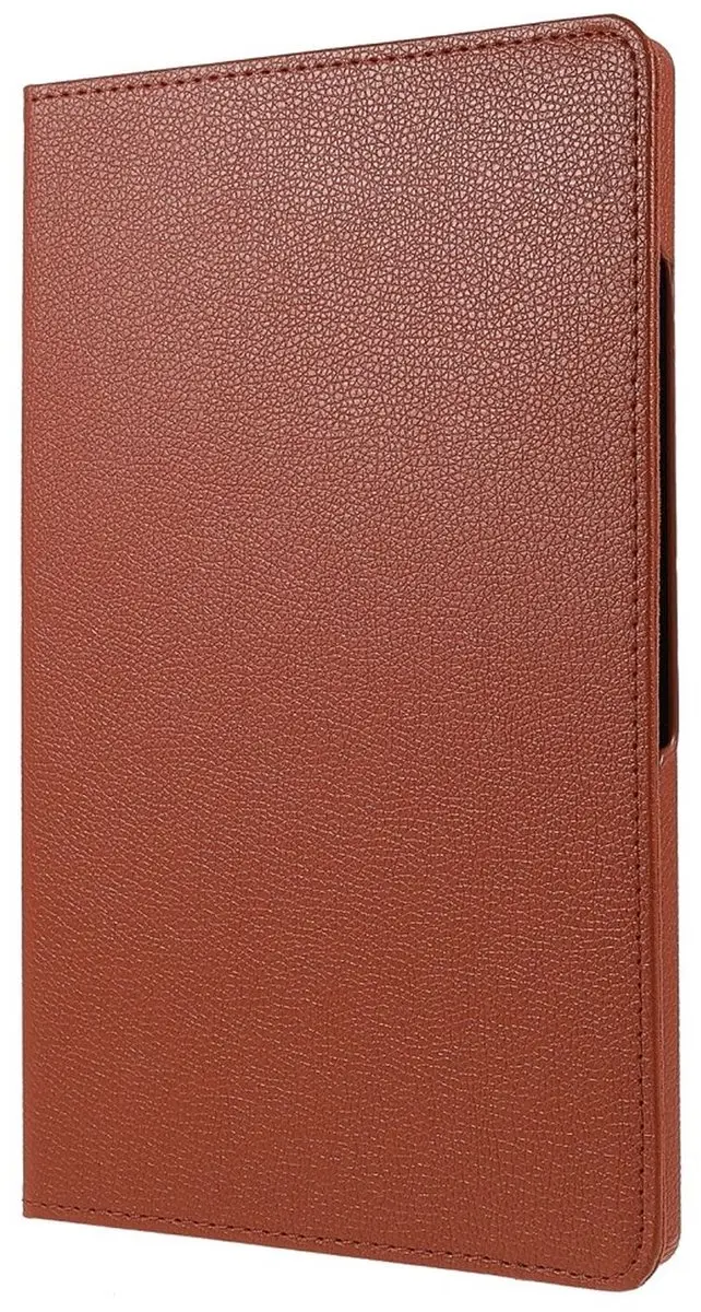 Selected Hoes 360° Book Case Samsung Galaxy Tab A11 Plus - 11 Inch - Bruin