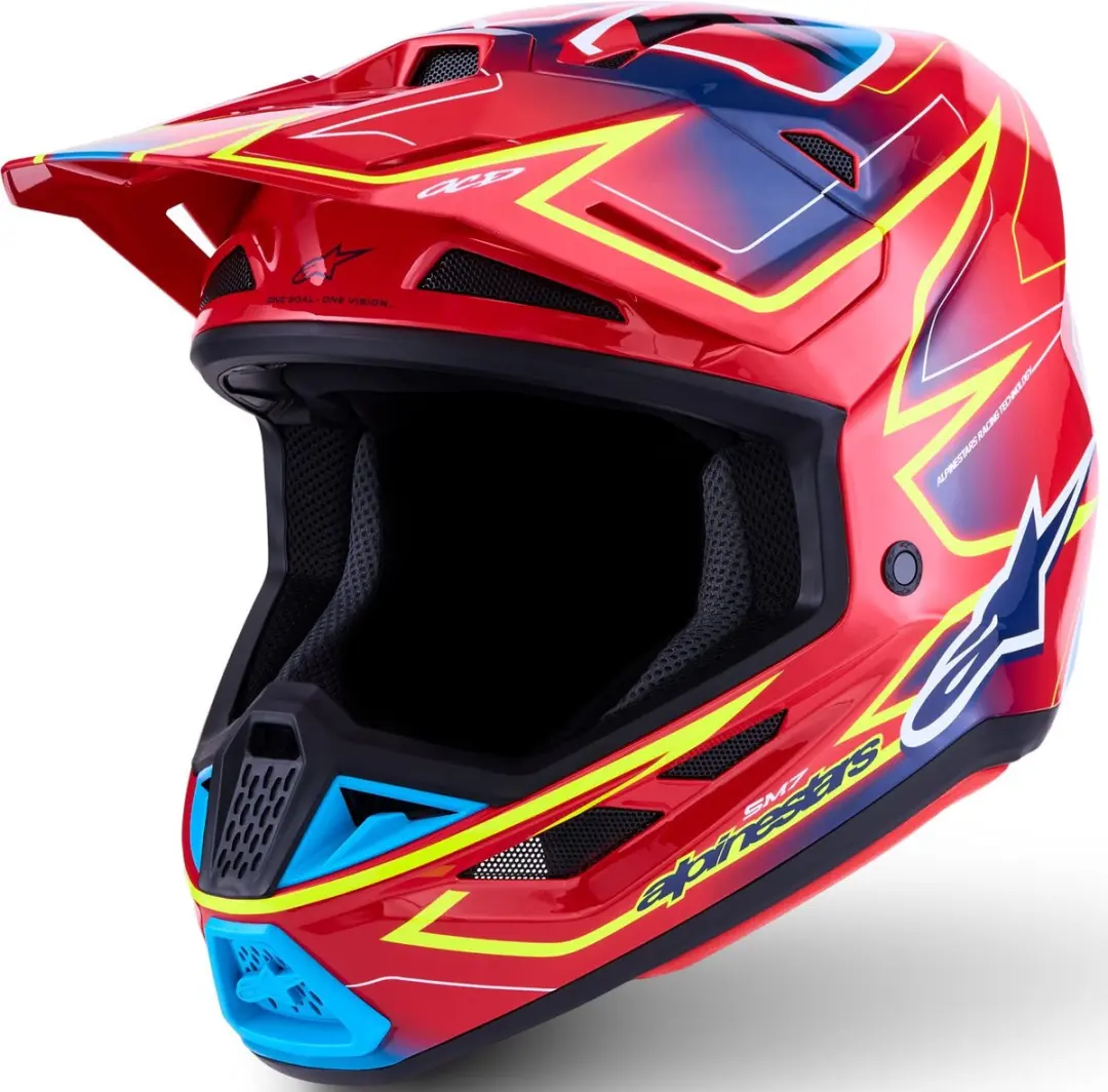 Alpinestars S-M7 Cast Motocrosshelm